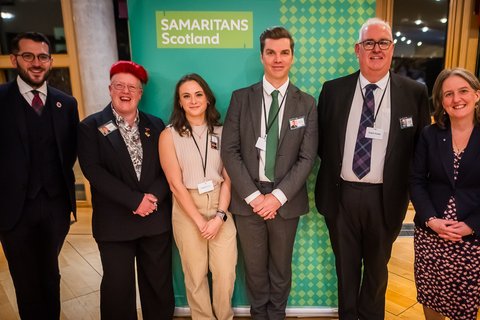 Samaritans 70th Birthday - Wed 29 Nov 2023 - Scottish Parliament, Edinburgh