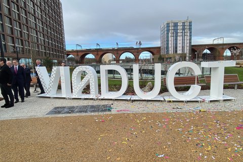 Stockport's Viaduct Opening