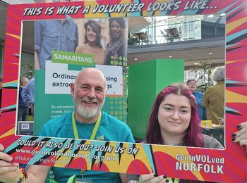 Norwich Samaritans at the Volunteering Extravaganza