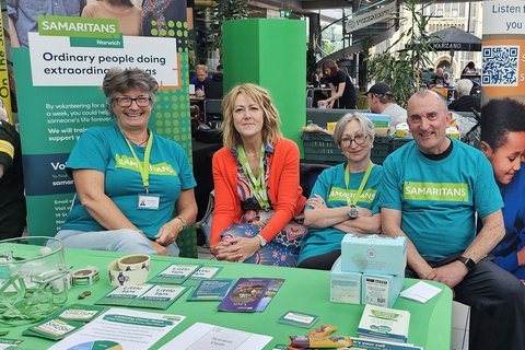 Norwich Samaritans Volunteering Extravaganza