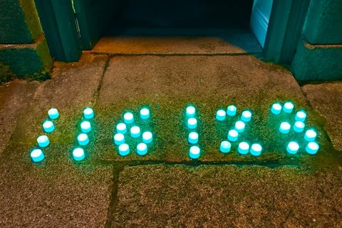 Phone Number Candles