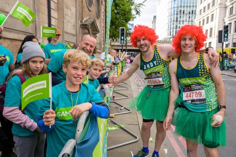 TCS 2022 London Marathon Samaritans Runners Wigs