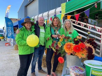 Volunteers at The South of England Show.