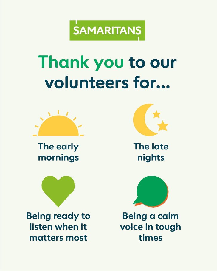 Thank you to our Volunteers 💚