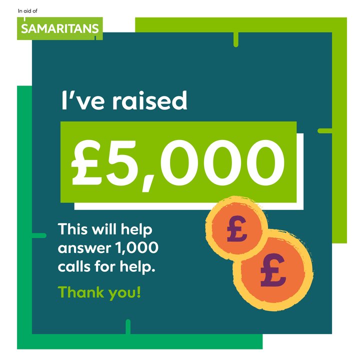 I've raised £500 - 310k Steps in March