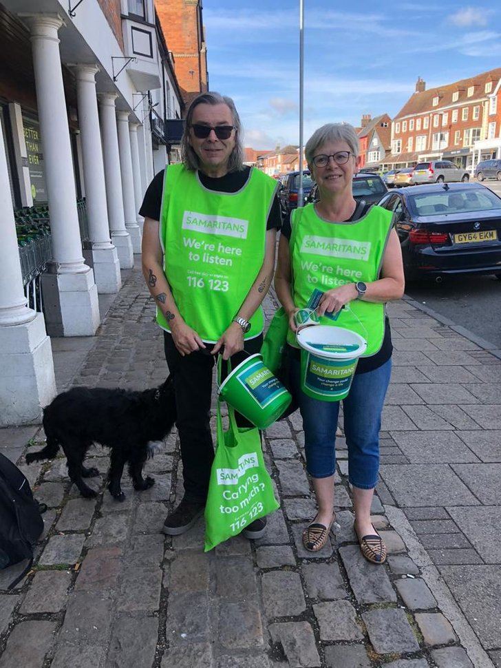 Swindon Sams - Street collection Marlborough July 2022