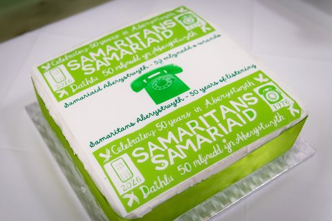 Aberystwyth Samaritans 50th Anniversary Cake