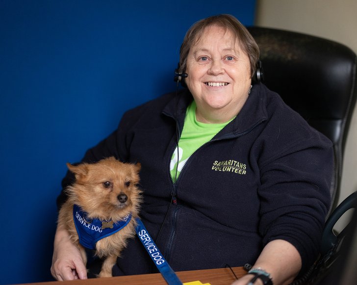 Louisa, Samaritans volunteer in Dublin