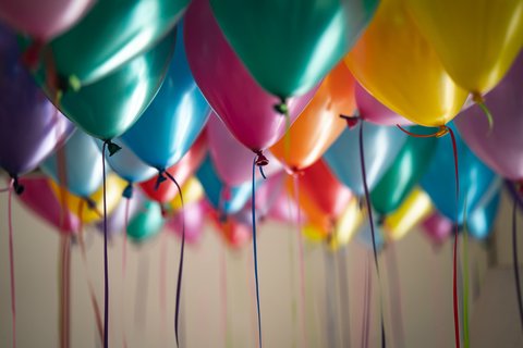 Balloons - Celebration Giving - Samaritans fundraising