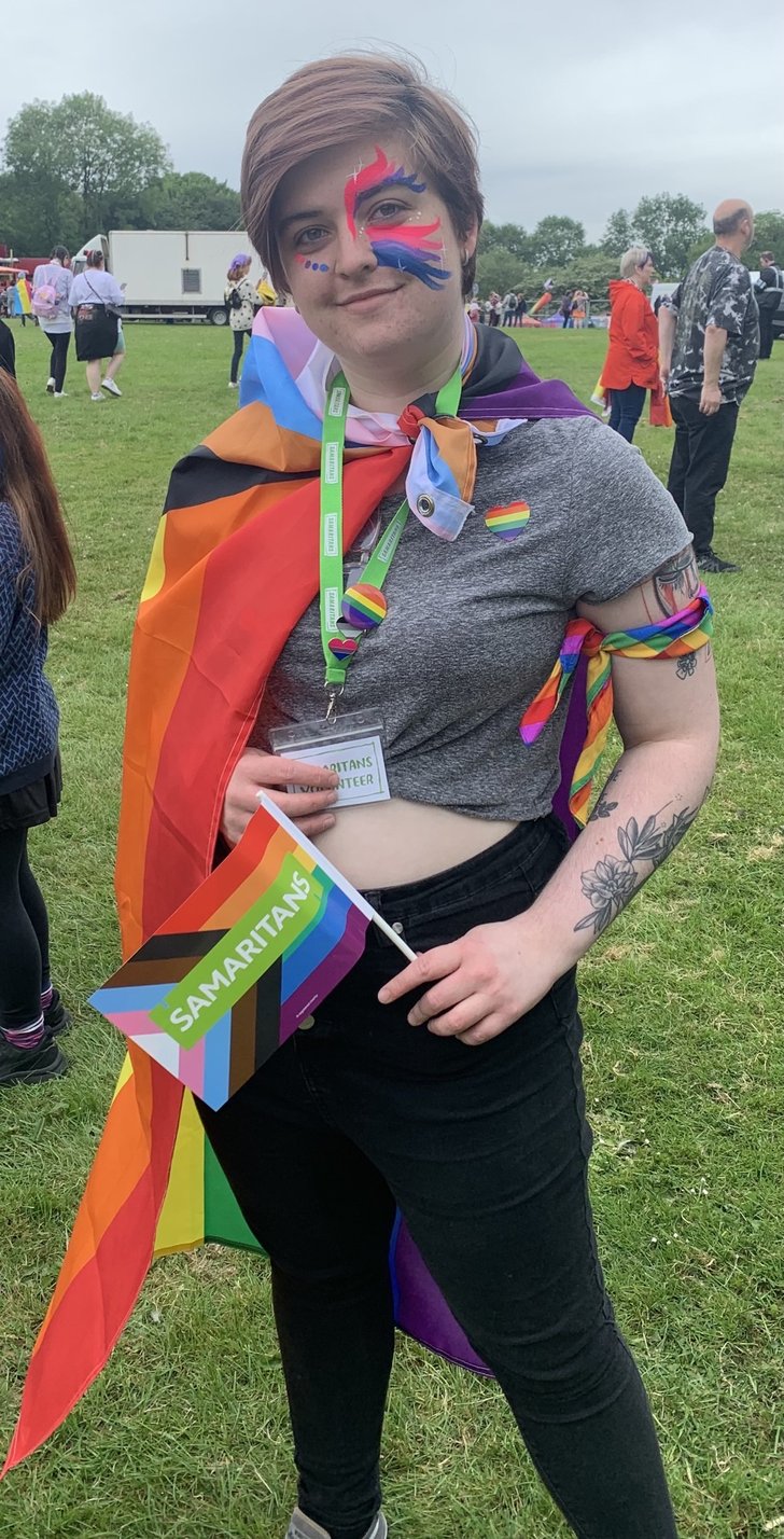 Beth at Stoke Pride