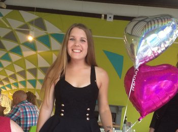 A photo of Paul's Sister Bethany at a party