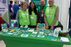 Bournemouth branch outreach volunteers at Thrive - Jan 2026