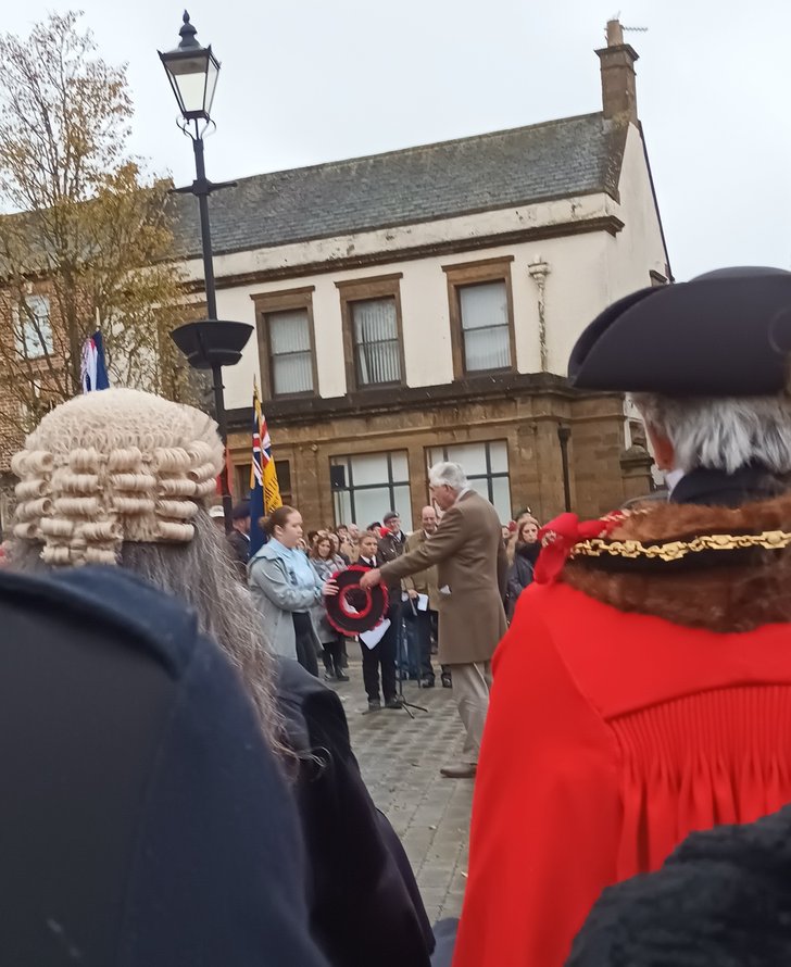 Brackley wreath laying 2023 no 2
