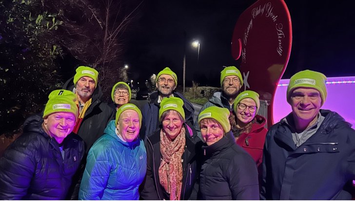 York Samaritans Santas little helpers visits Bishopthorpe December 2025
