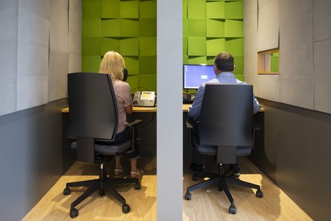 Branch image - listeners are on the phone