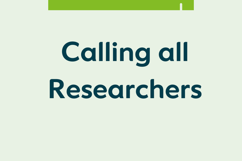 Calling all Researchers (1)