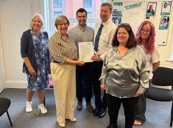 Samaritans campaigners working on our United with the Frontline campaign