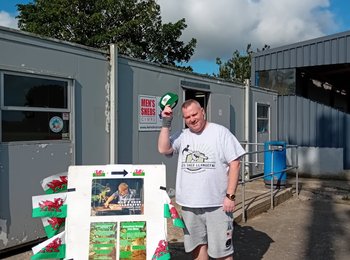 Carl at the Men's Shed
