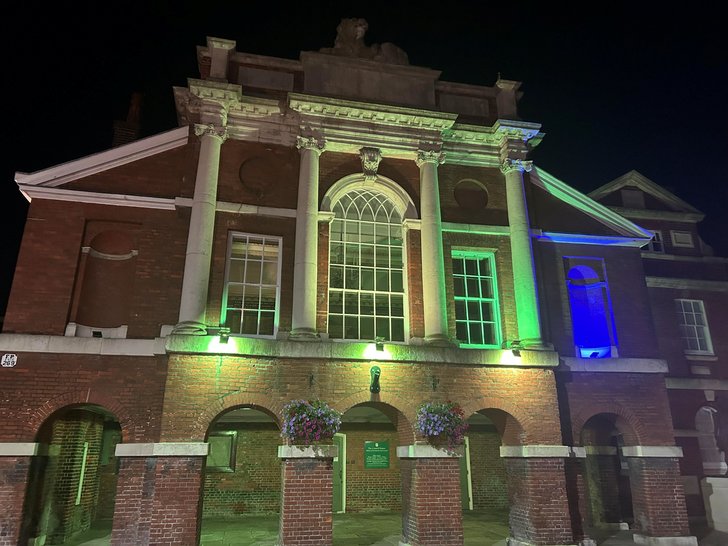 Chichester Council House in Green