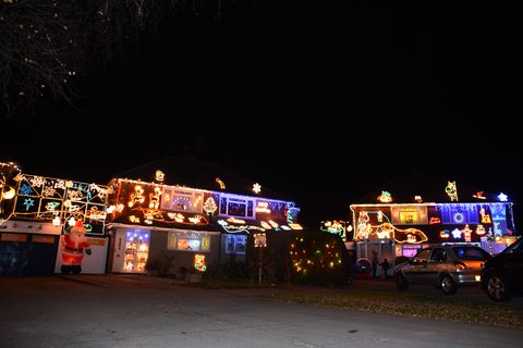 Highdown Drive Christmas Lights