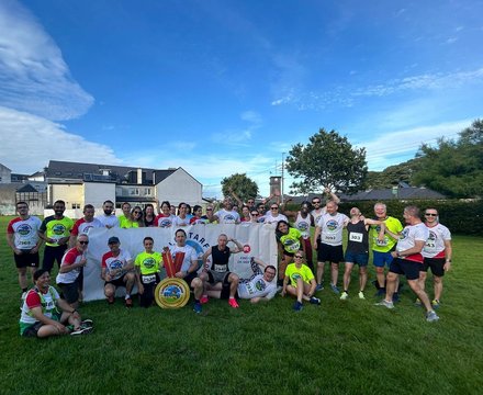 Joselia Reis and Clontarf Running Group