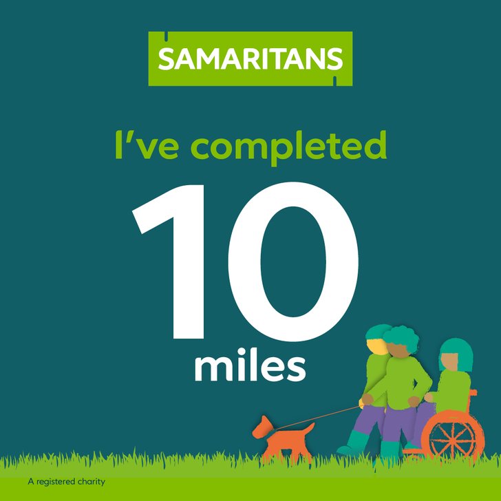 I've completed 10 miles!
