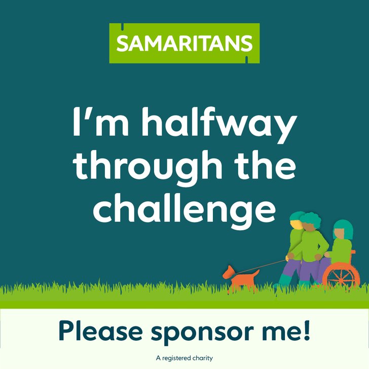 I'm halfway through!