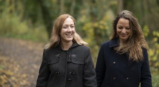 women-walking-outdoors