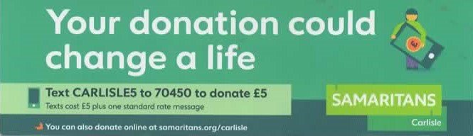 Carlisle Text To Donate