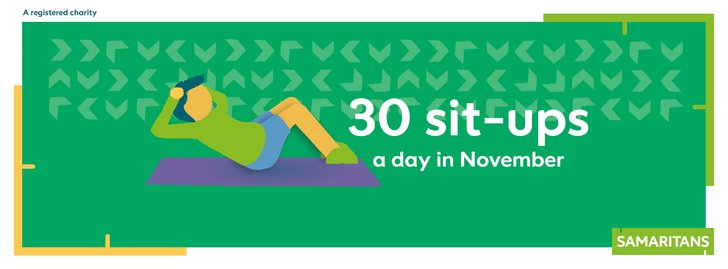30 Sit-ups a Day in November