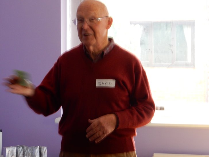 David BH Presenting