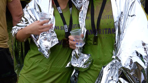 Fundraising for Samaritans - post run