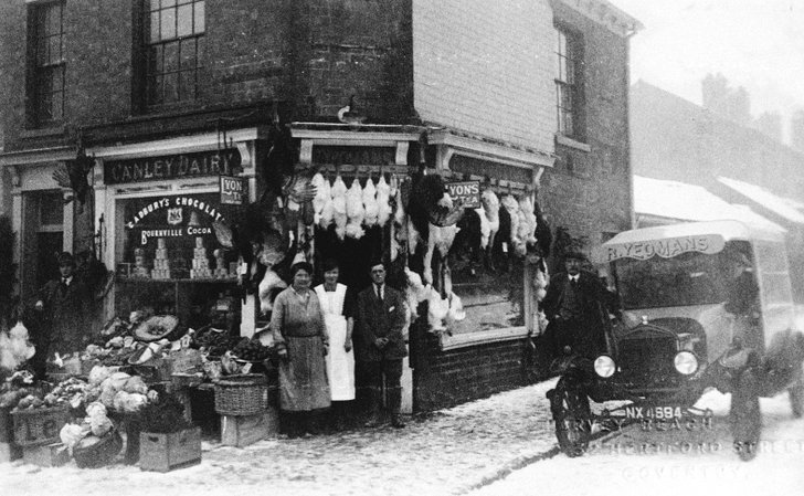 Coventry Charity Shop in days gone by