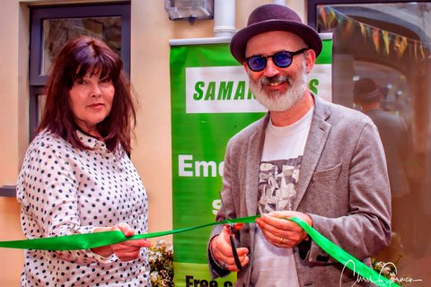Eileen Campbell and Tommy Tiernan Newry Dundalk Samaritans - May 2019.jpg