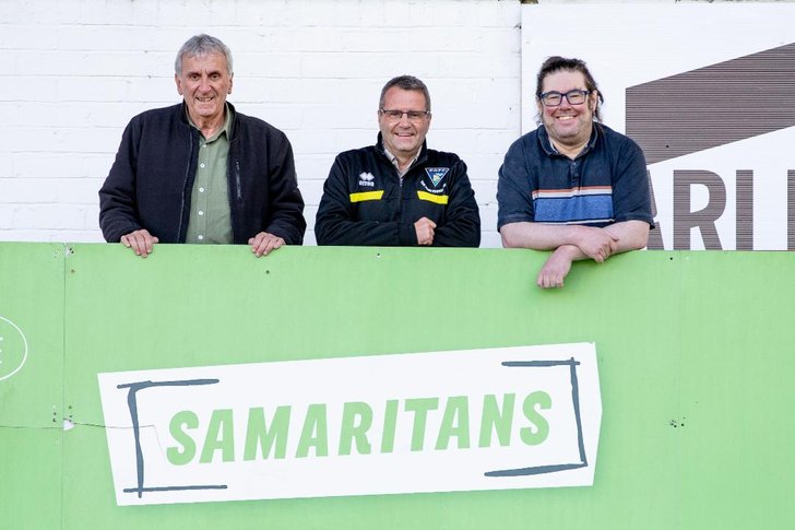 Ged Samaritans, Eddie DAFC, Barrie Samaritans