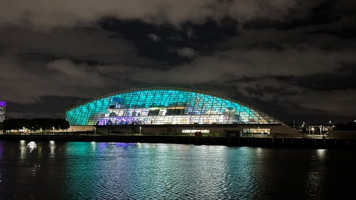 Glasgow Science Centre landscape