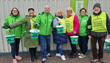 Street collection fundraisers