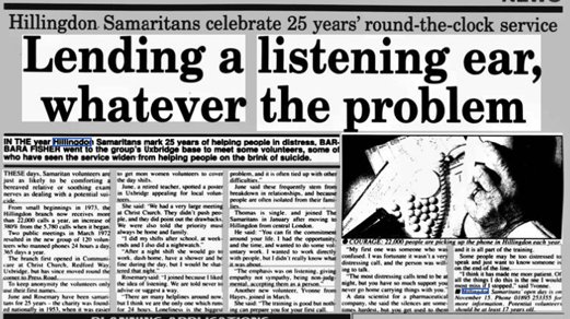 Harefield Gazette 1998