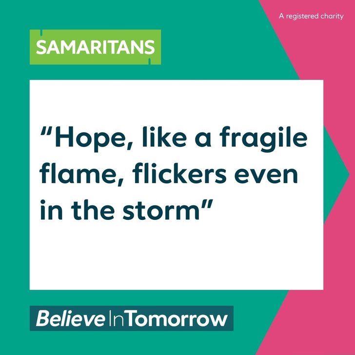 Hope flickers in the storm