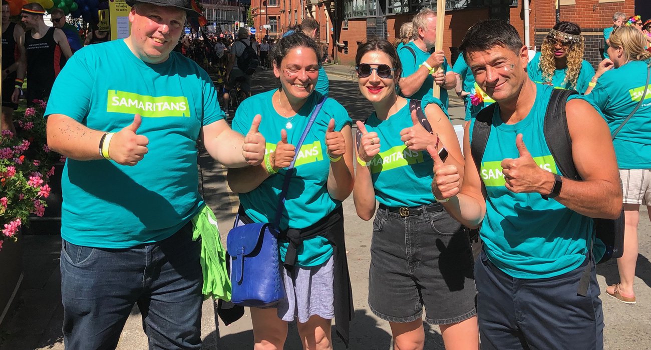 Alan, Kath, Kathryn, and Dale - thumbs up