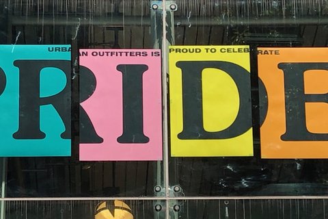 Pride sign