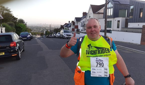 Alan thumbs up nightrider