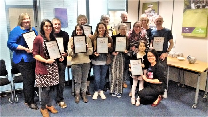 Coventry Sams Certificates Presentation