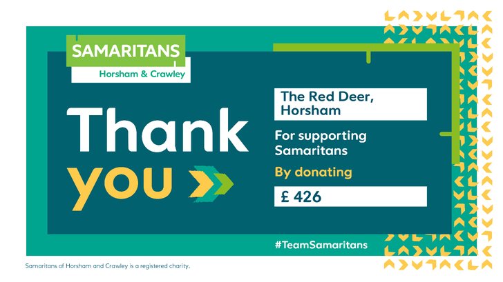 Red Deer Thank you