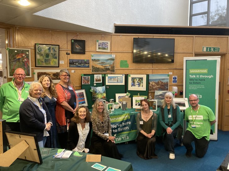 Horsham Artists and volunteers from Samaritans