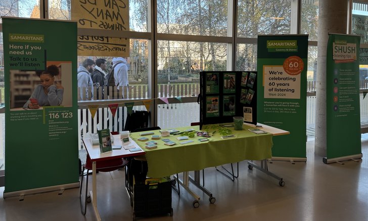 Stand at Coventry University 21112024