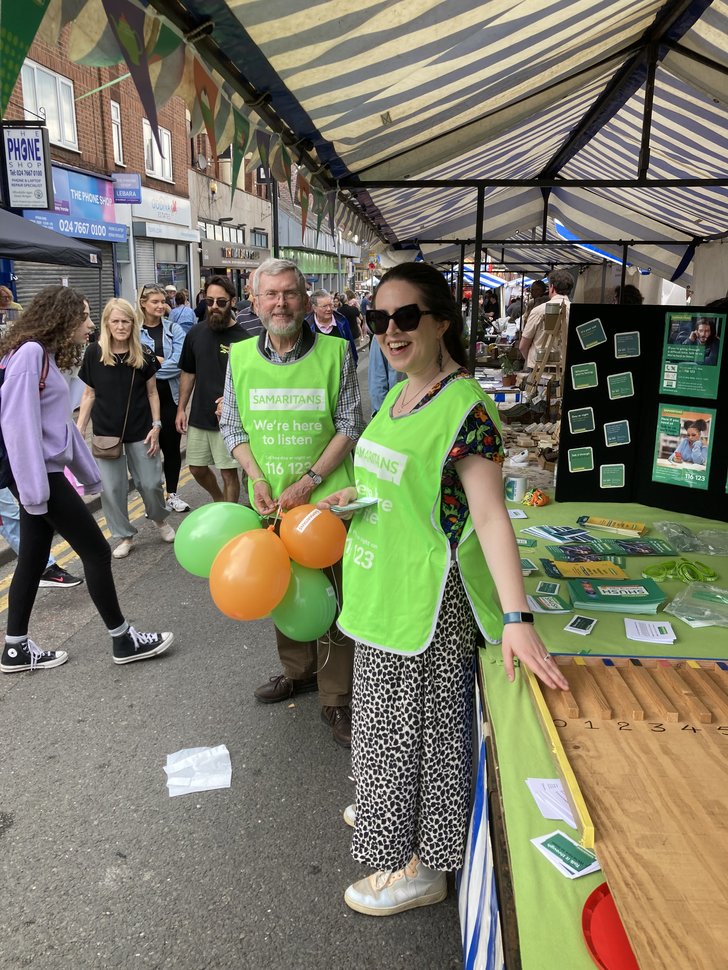 Cov Sams volunteers at Earlsdon Festival 2024