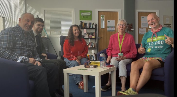 Meeting David at the branch