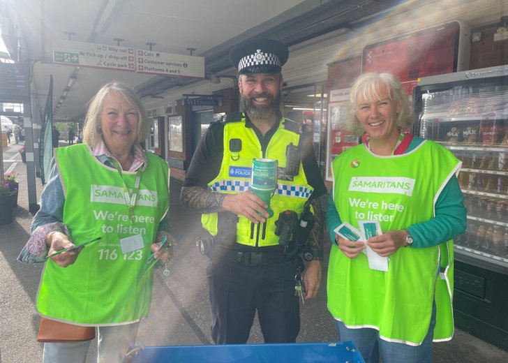 Supported by British Transport Police