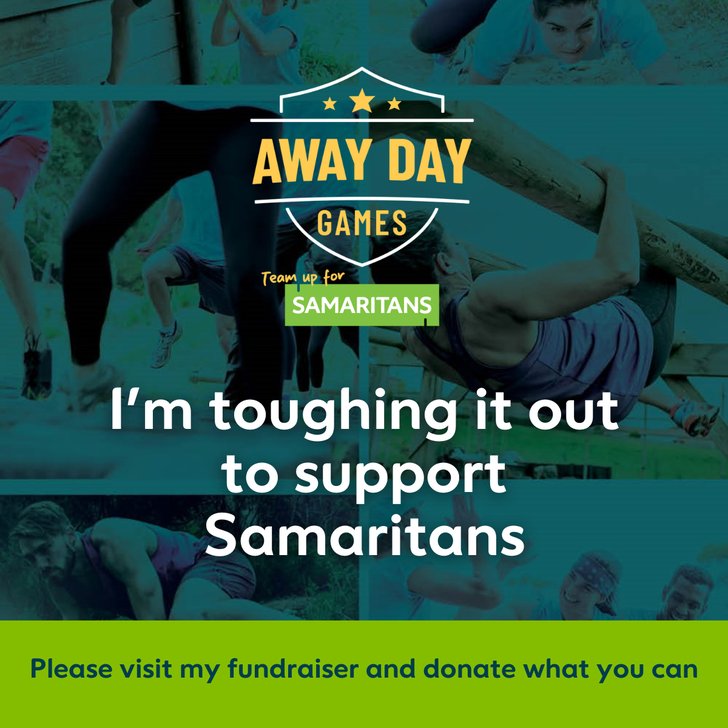 I'm toughing it out for Samaritans (2)